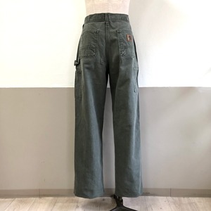 90s【Carhartt】Moss Gray Duck Work Pants / made in USA