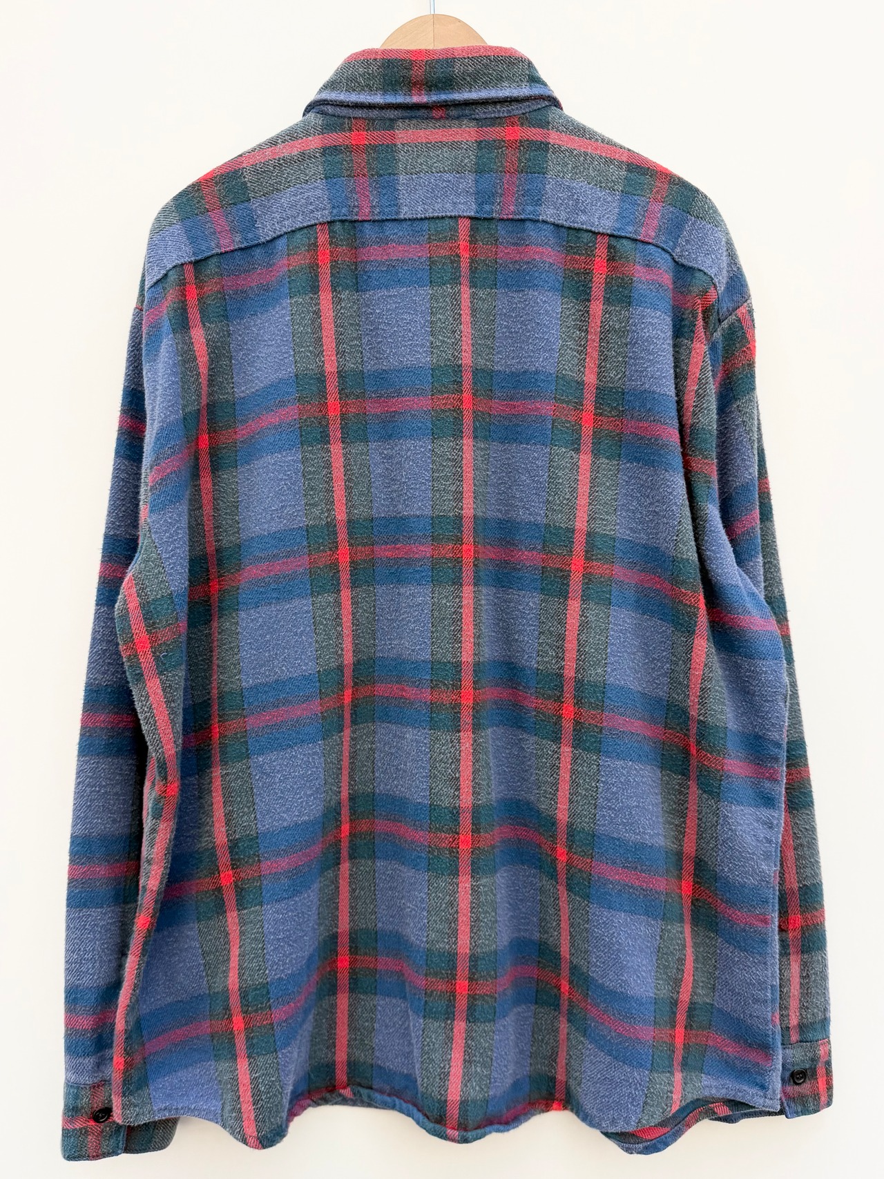 80s FIVE BROTHER FLANNEL SHIRT MADE IN USA Size XL