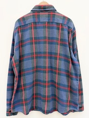 80s FIVE BROTHER FLANNEL SHIRT MADE IN USA Size XL