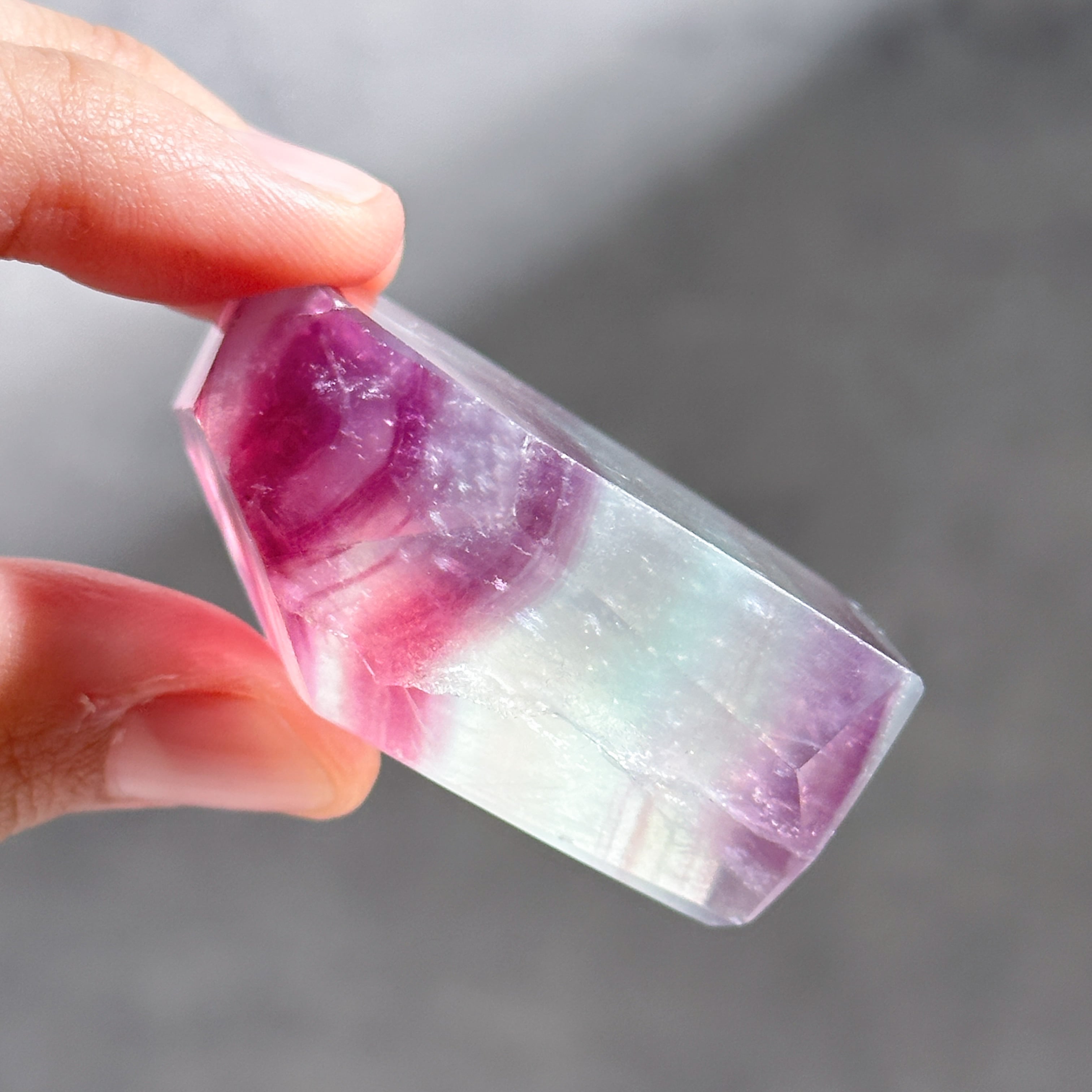 レインボーフローライト フリーフォーム01◇Fluorite◇天然石・鉱物