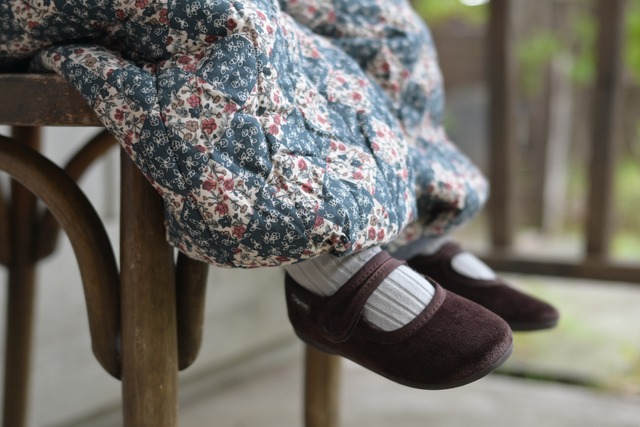 《即納》Little Cotton Clothes / Quilted Jessica Trousers Harlequin Floral