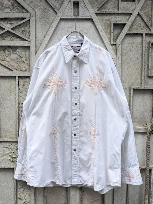 "EMBROIDERY" western shirt