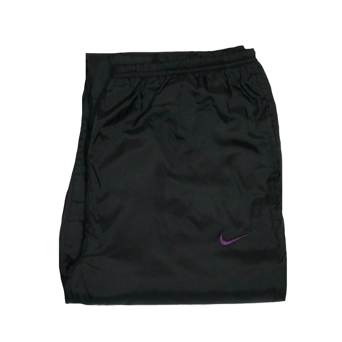 NIKE nylon pants BLK×PUR | SWIRLY EYES