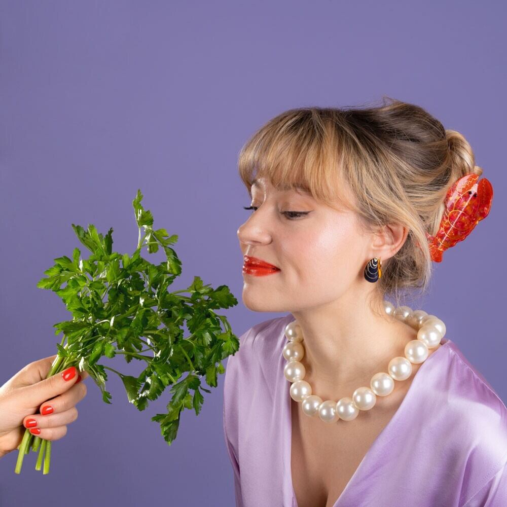 即納» Coucou Suzette Lobster Hair Claw ククシュゼット ヘア