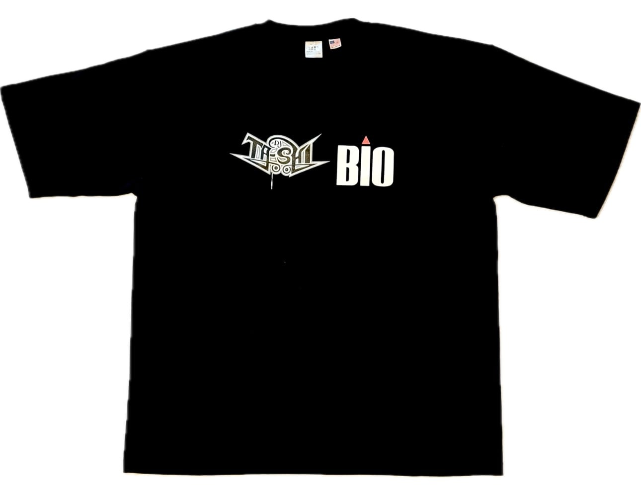 限定商品】 DJ Ta-Shi☆ x BIO コラボ 半袖Tシャツ（黒） ※ PVC