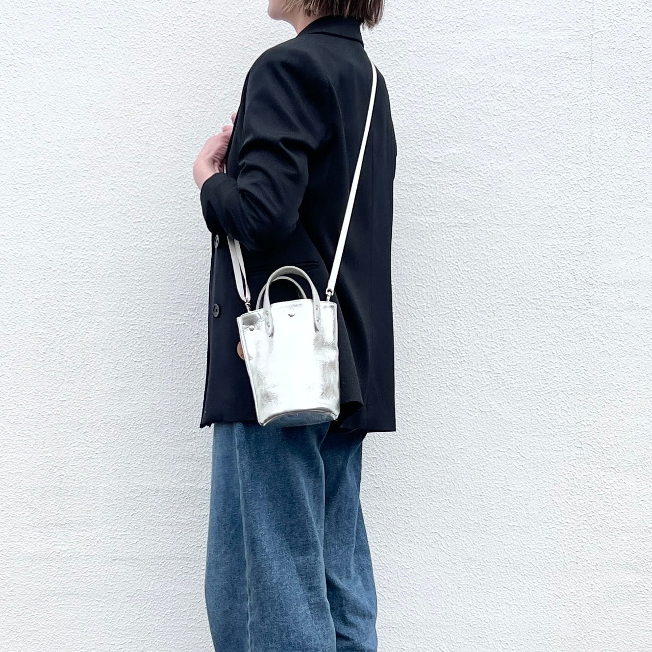 オールレザー バケツバッグミニサイズ 本体 | CUSTOM BAG Milih