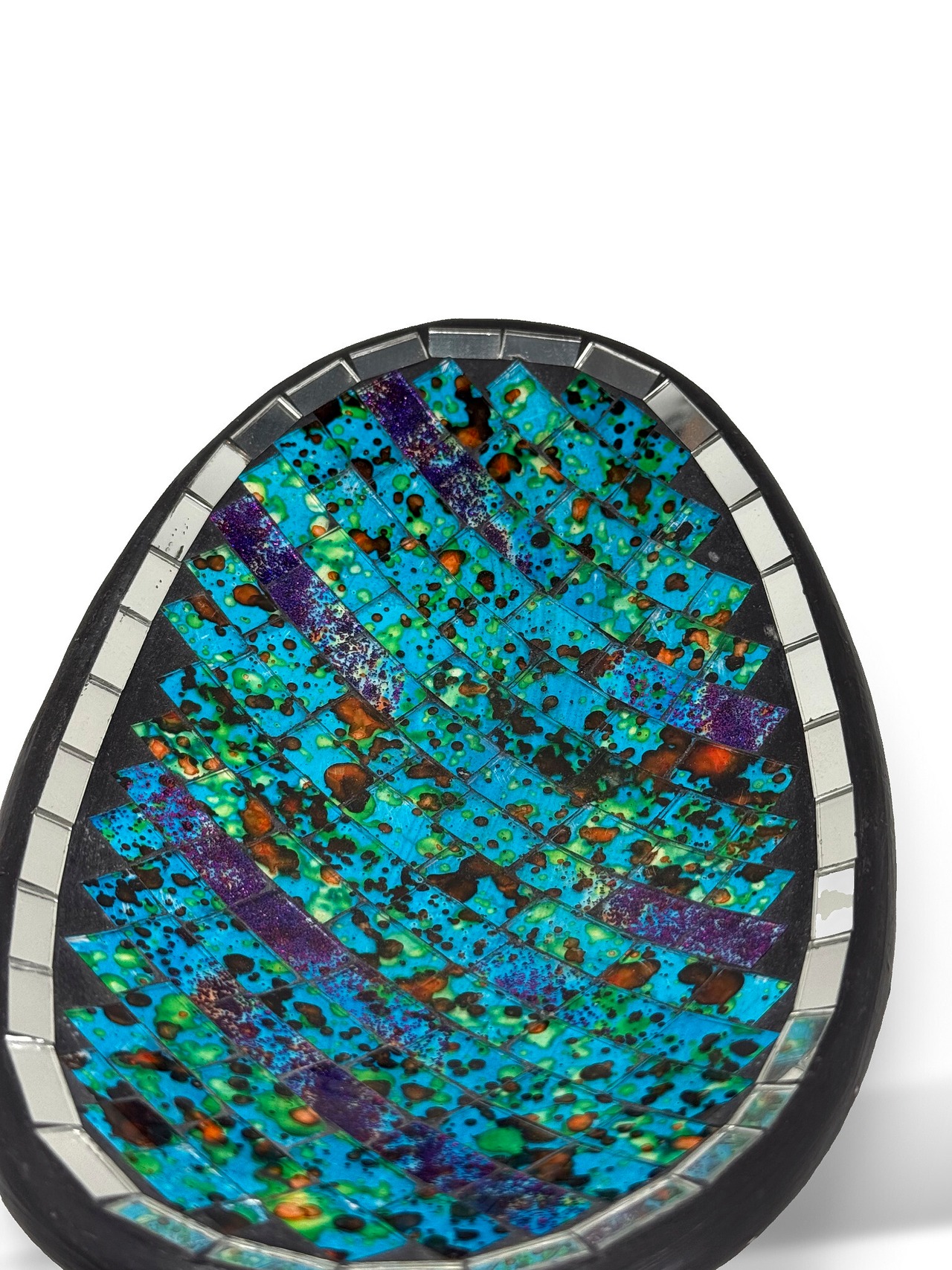 ヴィンテージ雑貨 モザイクプレート