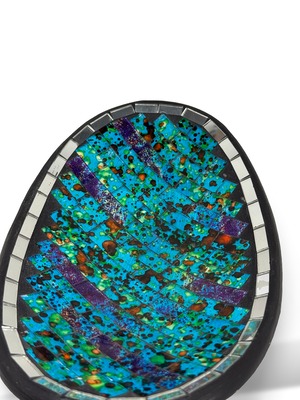 ヴィンテージ雑貨 モザイクプレート