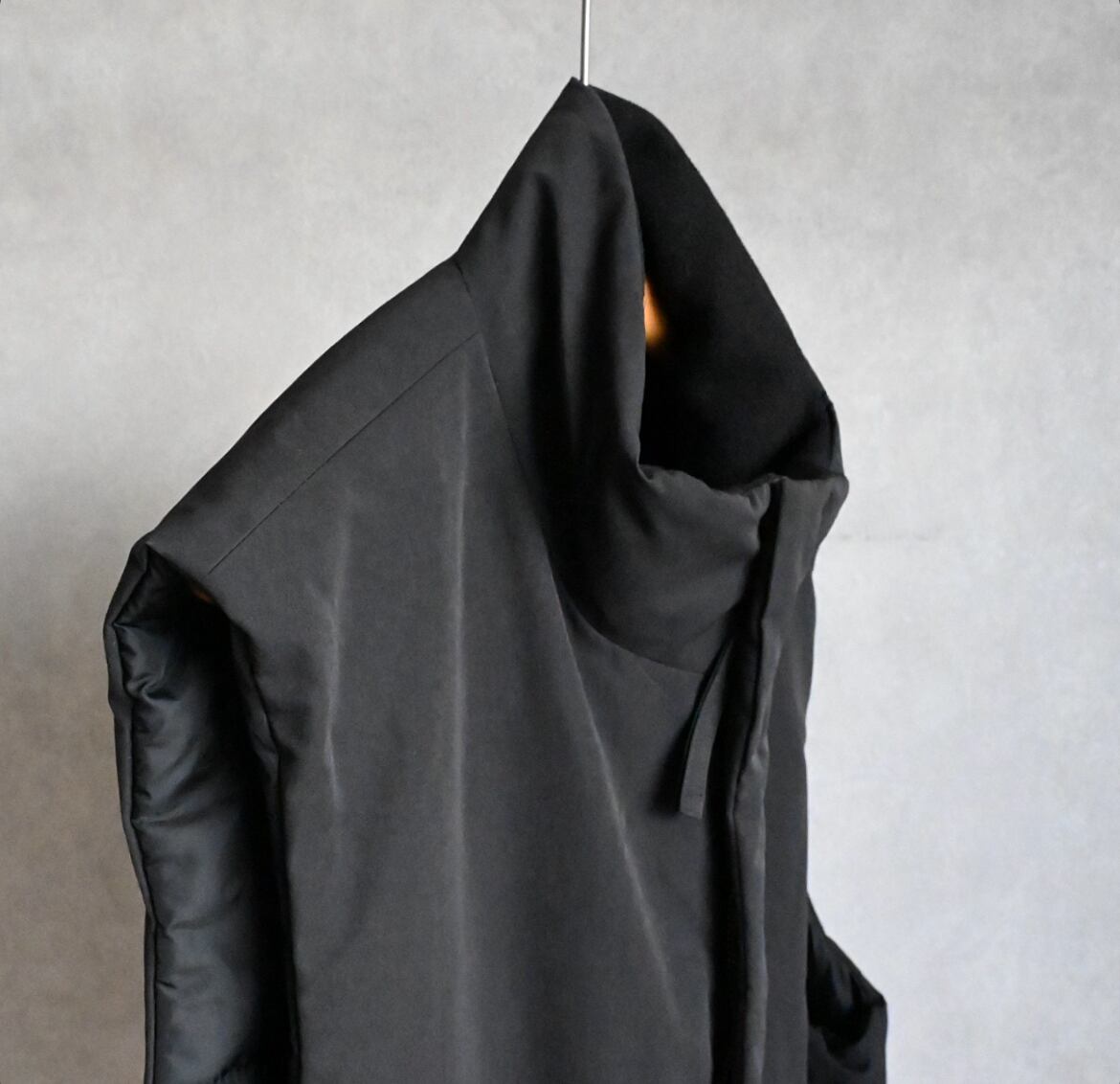 STILL BY HAND スタンドカラーベストサイズ46 ネイビー