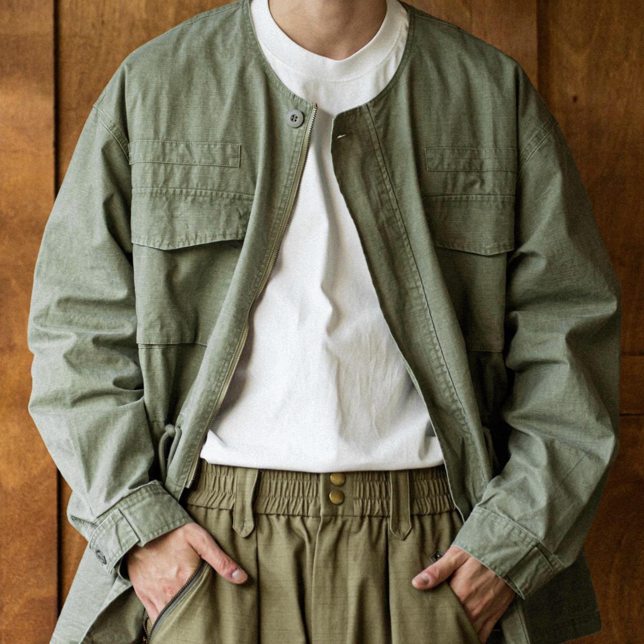 ノーカラーM65フィールドジャケット A2017 - 1