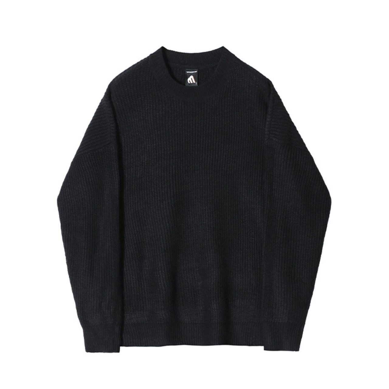 シンプルラウンドネックニット　MT0080386