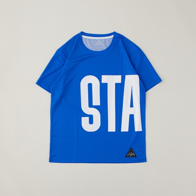 STAMP RUN&CO（スタンプランアンドコー）STAMP GRAPHIC RUN TEE (STAMP BIG LOGO TYPE) ランニングTシャツ ユニセックス