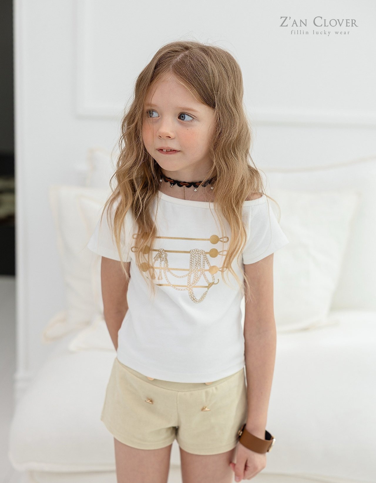 ZAN CLOVER［取寄］gold chain tee 26winter