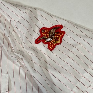 8683 RIVER SIDE ワークシャツ ストライプ USA製 XL相当