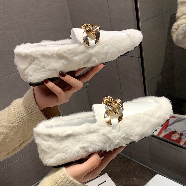 レザーウィンターファーレッドセット 靴 シューズ 冬物 部族の婦人靴4271492393