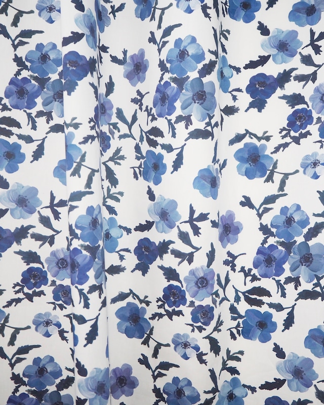 ✄ Textile Anemone blue  110㎝×50㎝〜