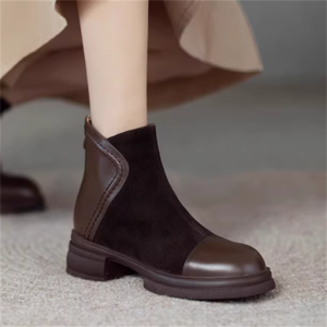 【送料無料】 ブーツ 2色 ショート ローヒール オープントゥ 異素材ドッキング 切り換え アシンメトリー PU スウェード フェイクレザー レザー 革 レトロ クラシカル 可愛い 大人可愛い きれいめ シンプル カジュアル シック コンサバ 華やか 大人 上品 おしゃれ お洒落 こなれ感 高見え 高級感 ラフ ヘルシー 無地 雪 防寒 梅雨 10代 20代 30代 40代 レディース 女性用 通学 通勤 デート お出かけ 女子会 お呼ばれ 休日 お茶会 デイリーユース 普段使い ファッション