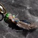 【006 Clow Collection】 Integration Ear Cuff オパール × フローライト × 水晶  × 硝子 × 羽根 鉱物原石 イヤーカフ 天然石 アクセサリー