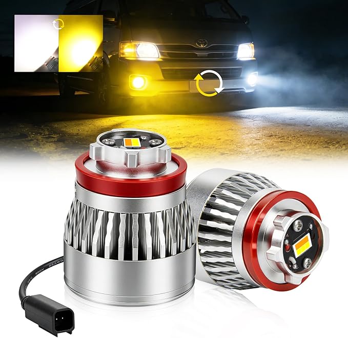 OPPLIGHT L1B LED フォグランプ 2色 切替 ホワイト/イエロー 爆光 迷惑