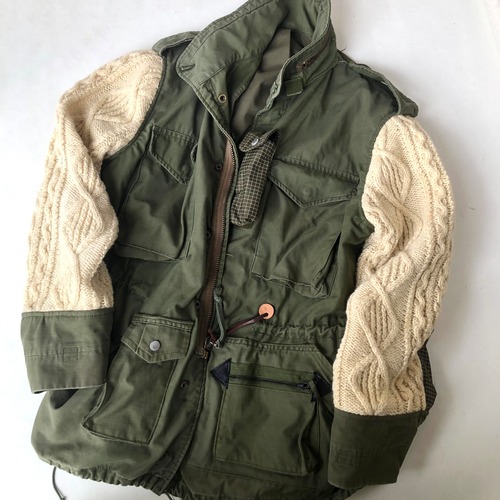 HANDMADE CUSTOM US M-65 FIELD JACKET "B"
