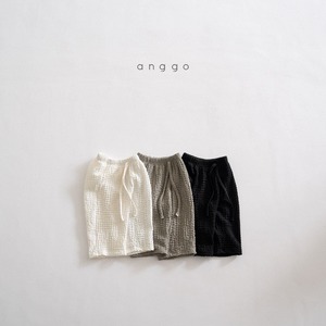 予約：〔anggo〕Chewy pants