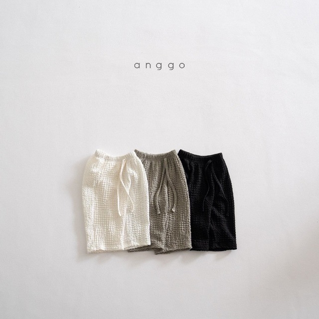 予約：〔anggo〕Chewy pants
