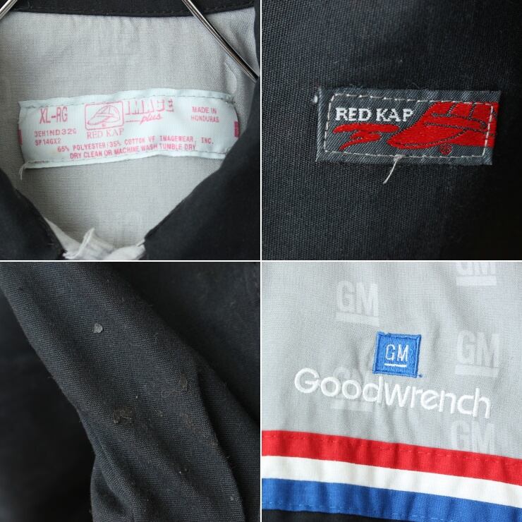 ビッグサイズ 80s 90s USA RED KAP レッドキャップ GM Goodwrench