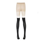 (W) BLOCK KNEE SOCKS STOCKINGS