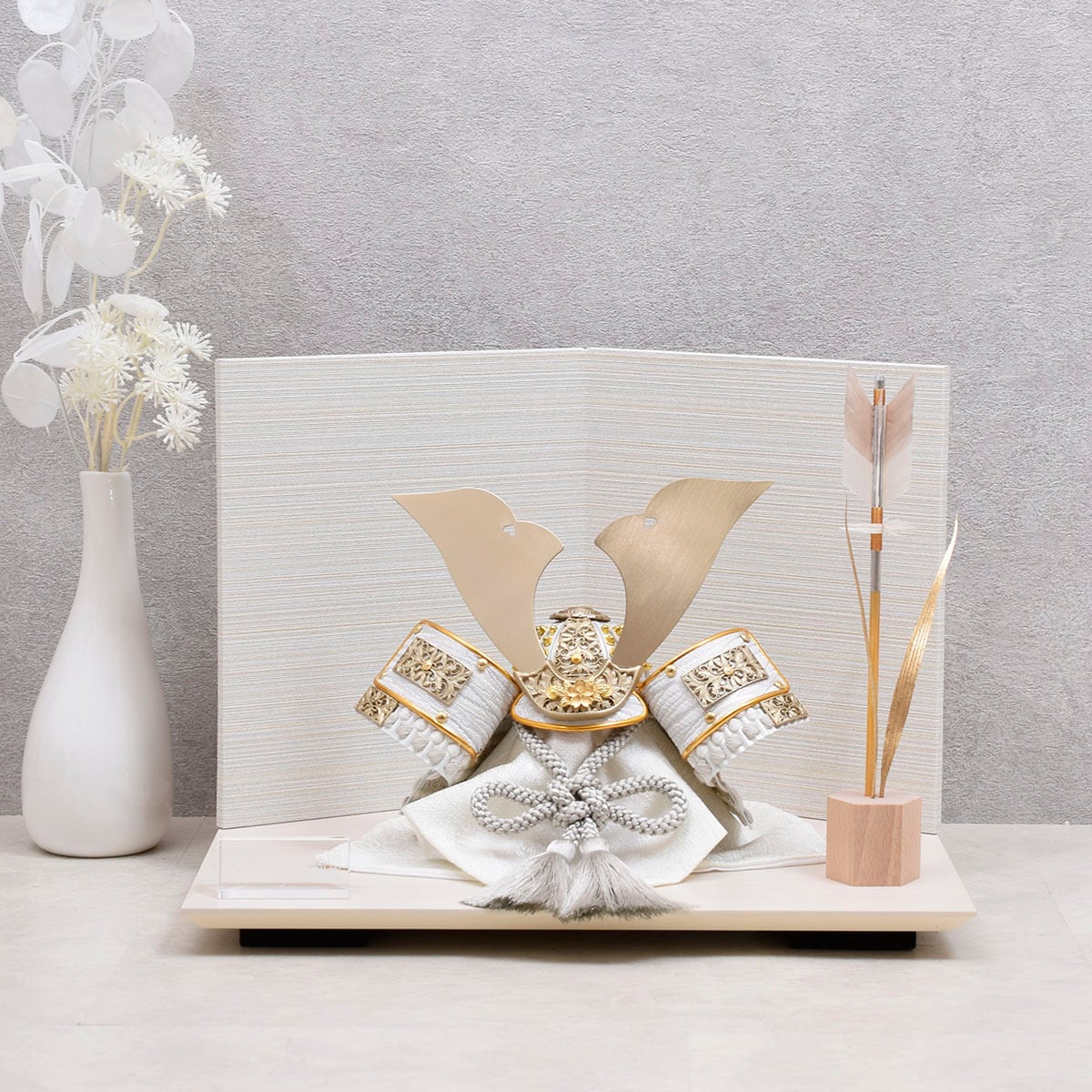 兜飾り【琉輝】RUKI|おしゃれ|モダン|今どき|コンパクト|五月人形|端午の節句