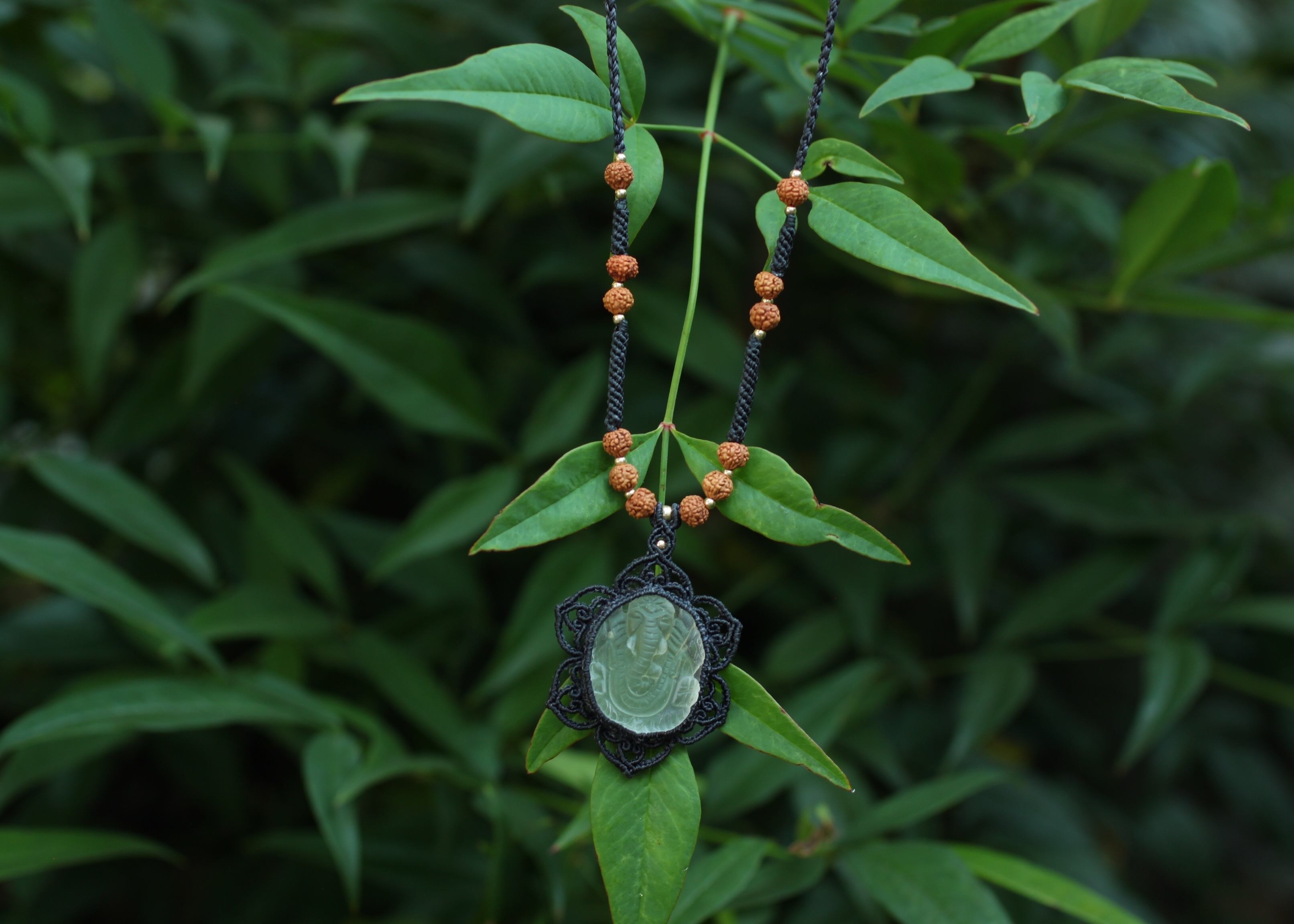 ガネーシャ曼荼羅 ガネーシャ 曼荼羅 ペンダントトップ | Himalayan Organic