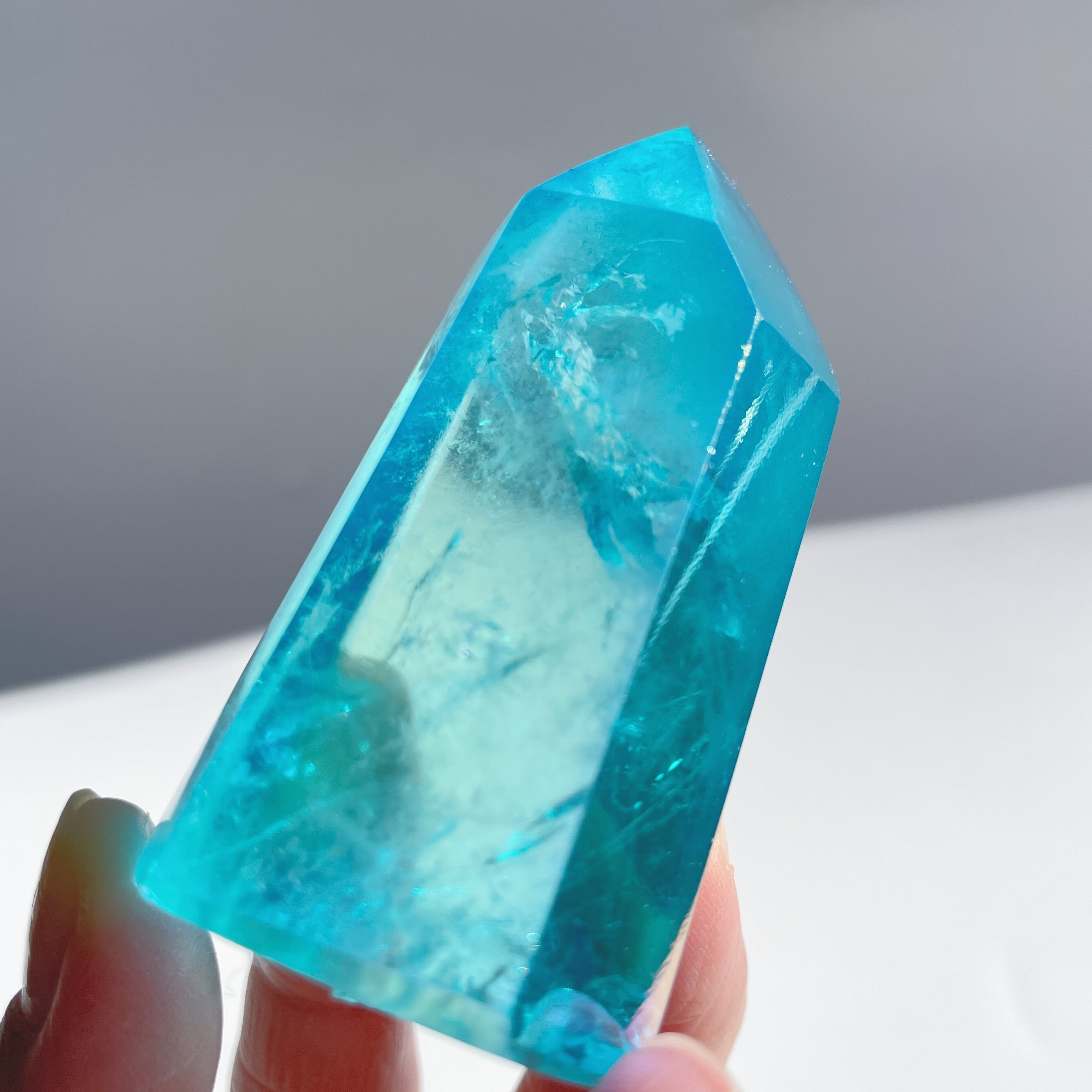 アクアオーラクォーツ タワー03✧Aqua Aura Quartz ✧オーラクリスタル