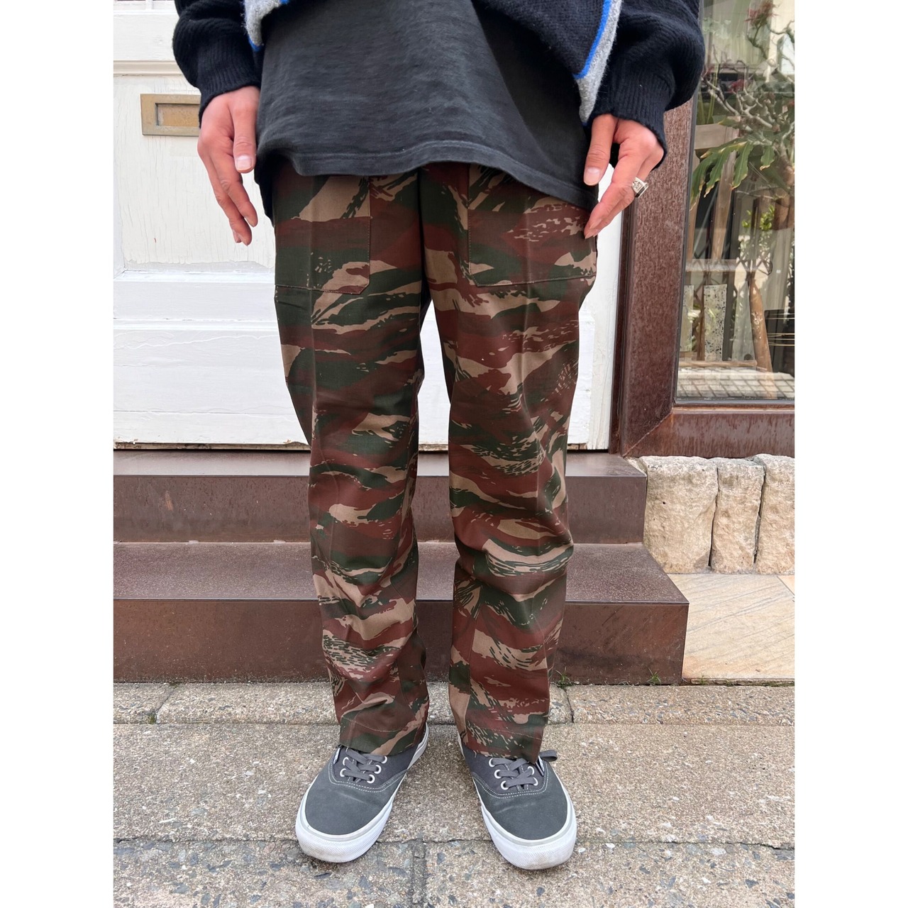 50s "DEAD STOCK" Toile Dickson HUNTING PANTS Size W32L28