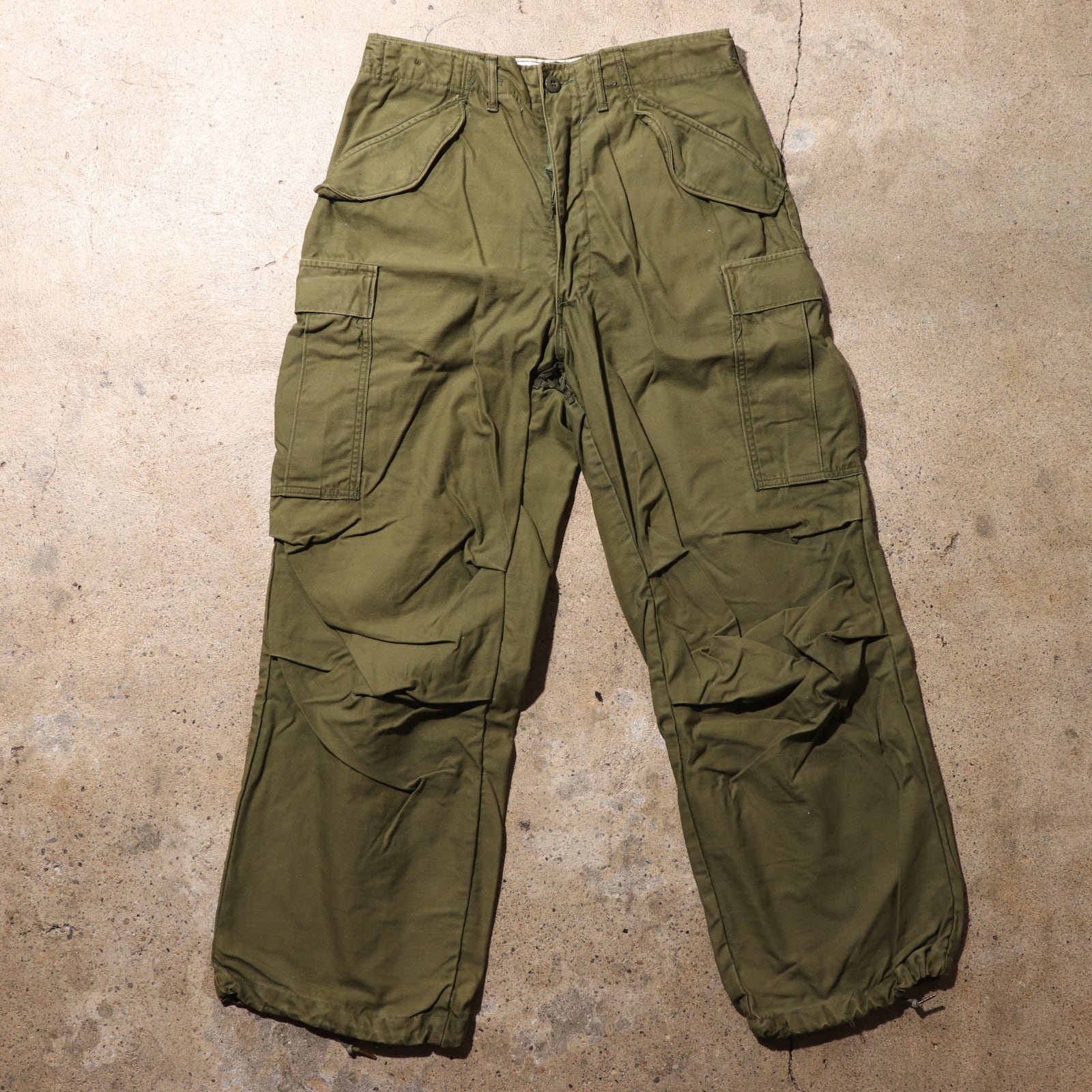 美品 S-R 72年 M-65 後期 カーゴパンツ 米軍実物 Small Regular | エン