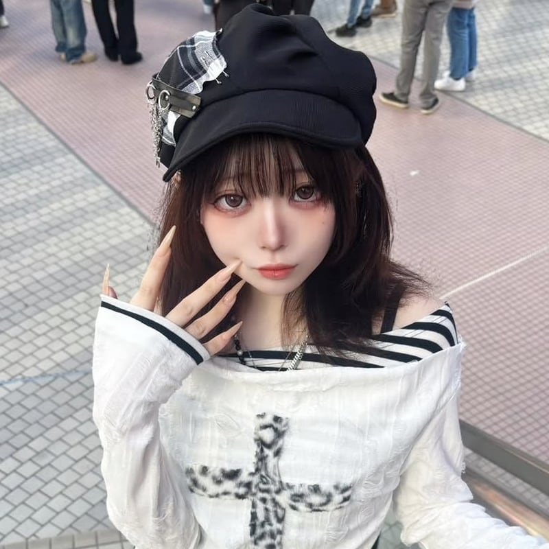 2/23新着】ベルトパートチェックキャスケット | VOLCAN&APHRODITE