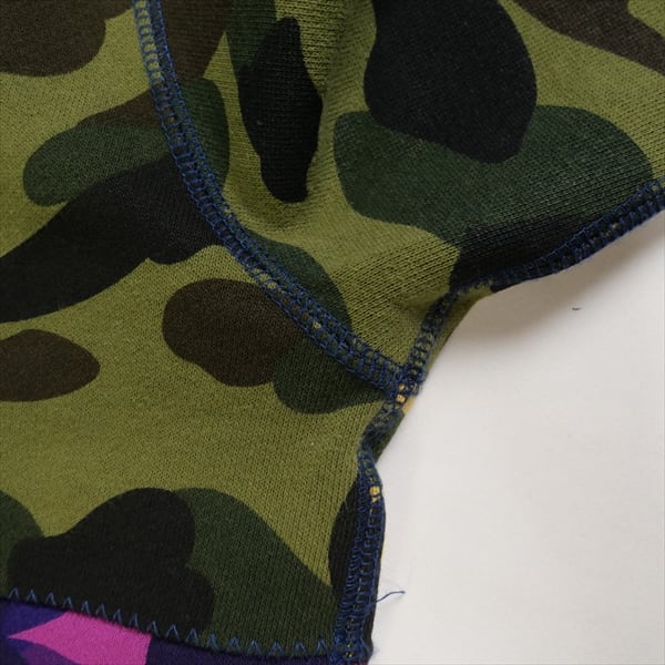 Size【L】 A BATHING APE ア ベイシング エイプ COLOR CAMO SHARK FULL ...