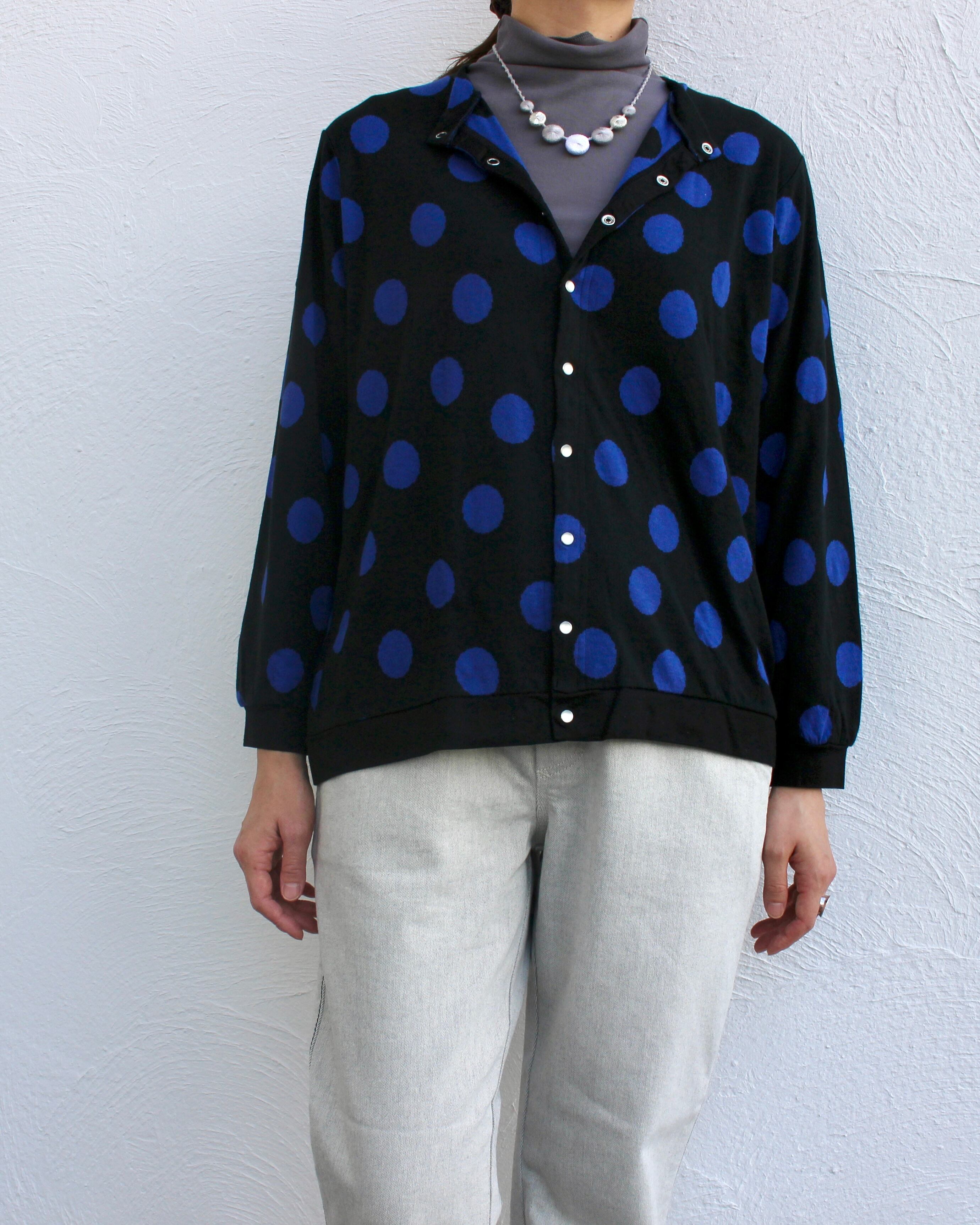 KEIHayamaPLUS/dot jacquard cardigan