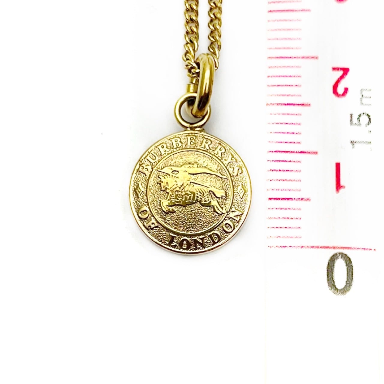 Burberrys Burberry バーバリー ネックレス コインモチーフ ホース 