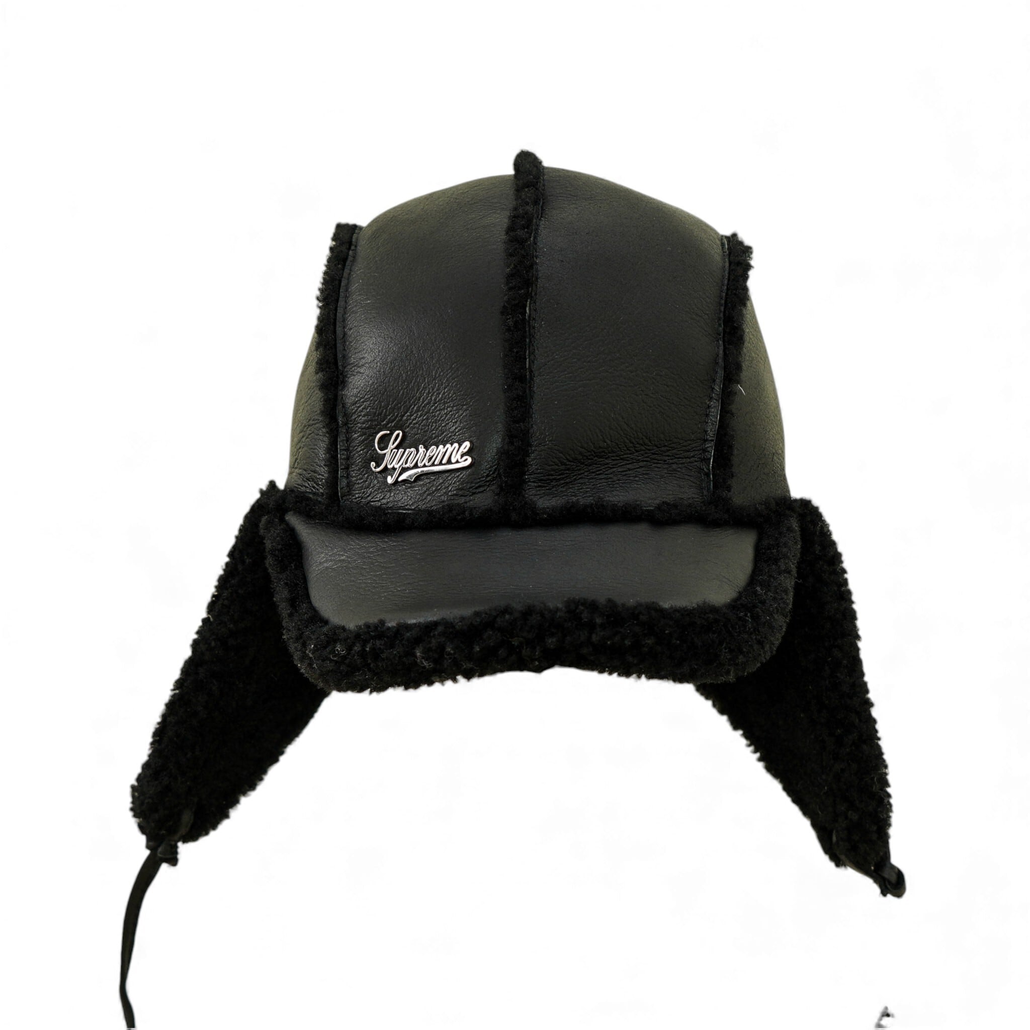 Supreme シュプリーム Shearling Lined Earflap CAP ムートン 耳当て