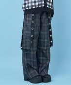 はとめベルトワイドパンツ