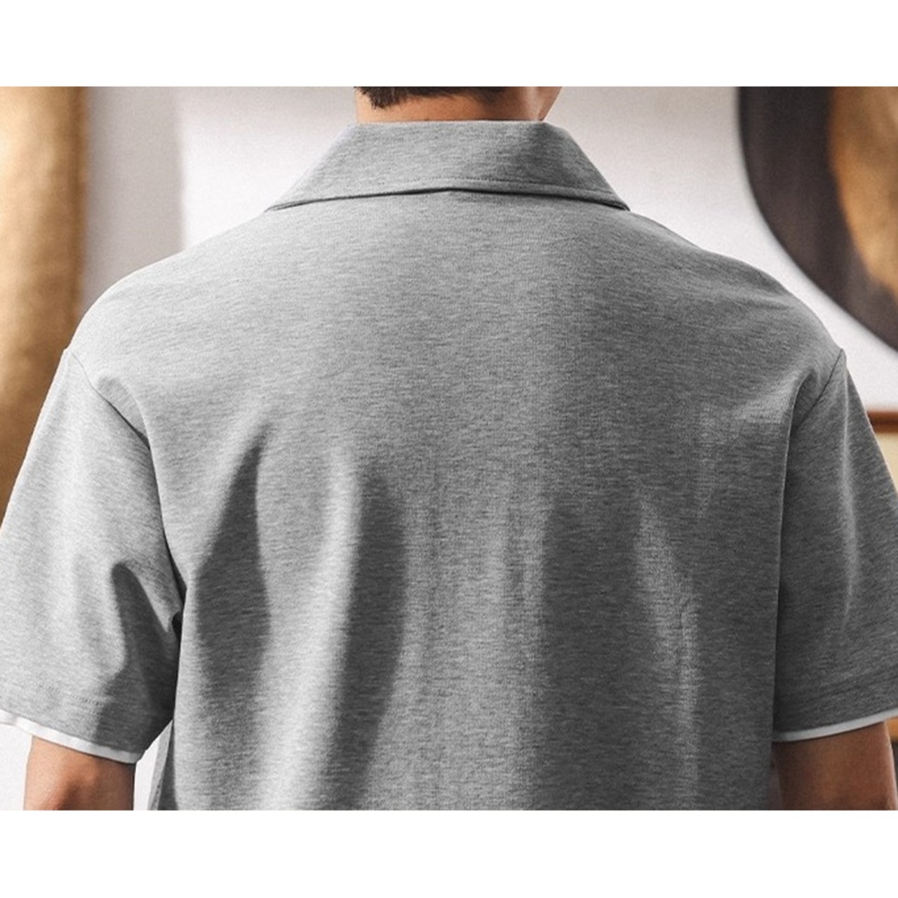 リラックスフィットサマーポロシャツ 10136