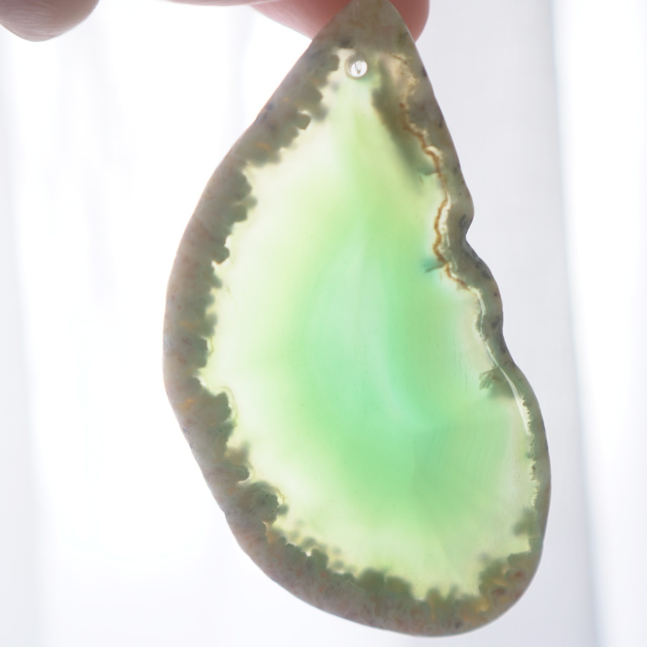 Clear Rainbow 05 - アゲートヒーリングチャイム / Agate Sun Catcher Wind Chime 227