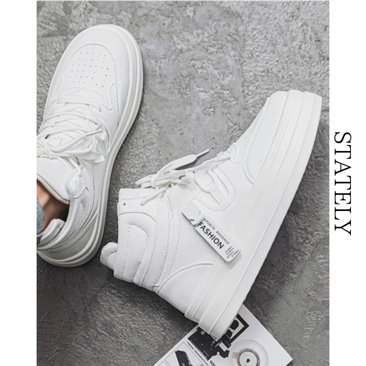 High Sole Neon Sneakers/2color_S03・画像3