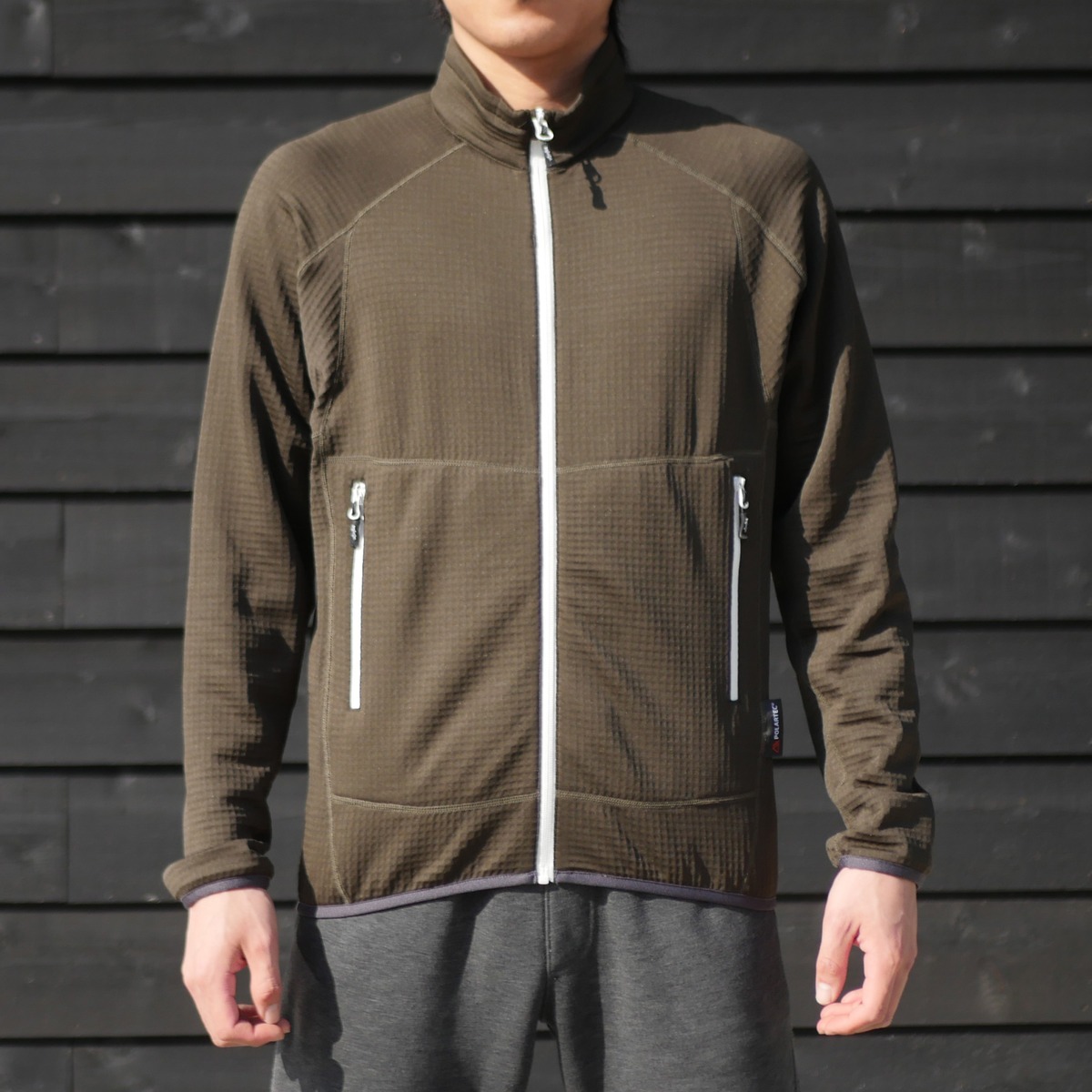 2023 UN2000 Fleece Jacket / charcoal green (new color) | unfudge 