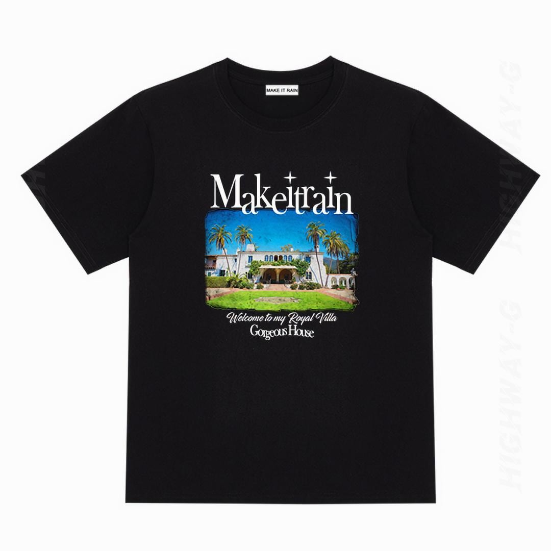 MAKE IT RAINプリントTシャツ(全2色) / HWG1126 | HiGHWAY-G MAKE IT RAINプリントTシャツ(全2色) / HWG1126 | HiGHWAY-G