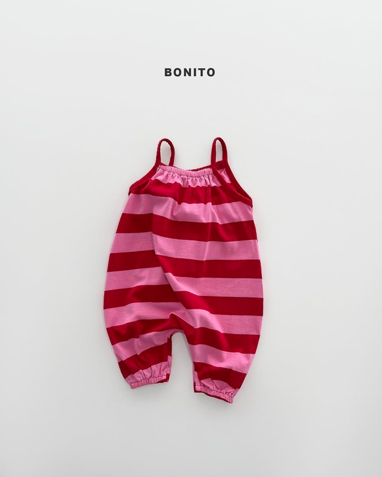 【取寄/韓国直送】Bonito(Baby) 26/SM ビックストライプオーバーオール|夏服|韓国子供服