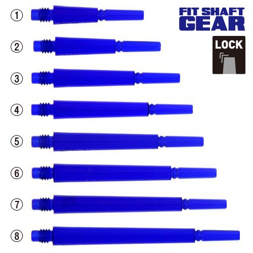 FIT GEAR Normal [LOCK] Clear D-Blue