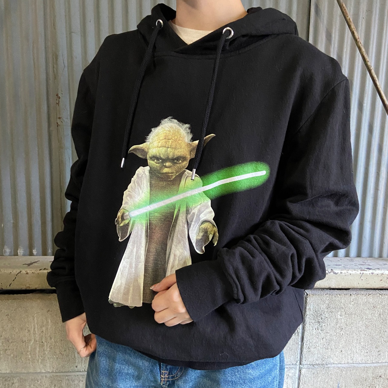 STAR WARS スターウォーズ ヨーダ yoda ムービー スウェットパーカー 