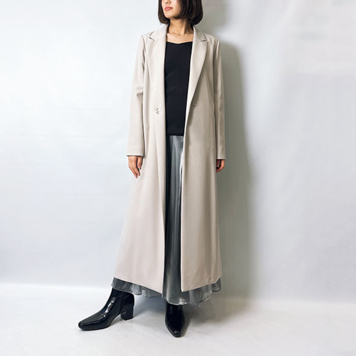 SALE]LAGUNAMOON ラグナムーン グラシエツイルチェスターコート 