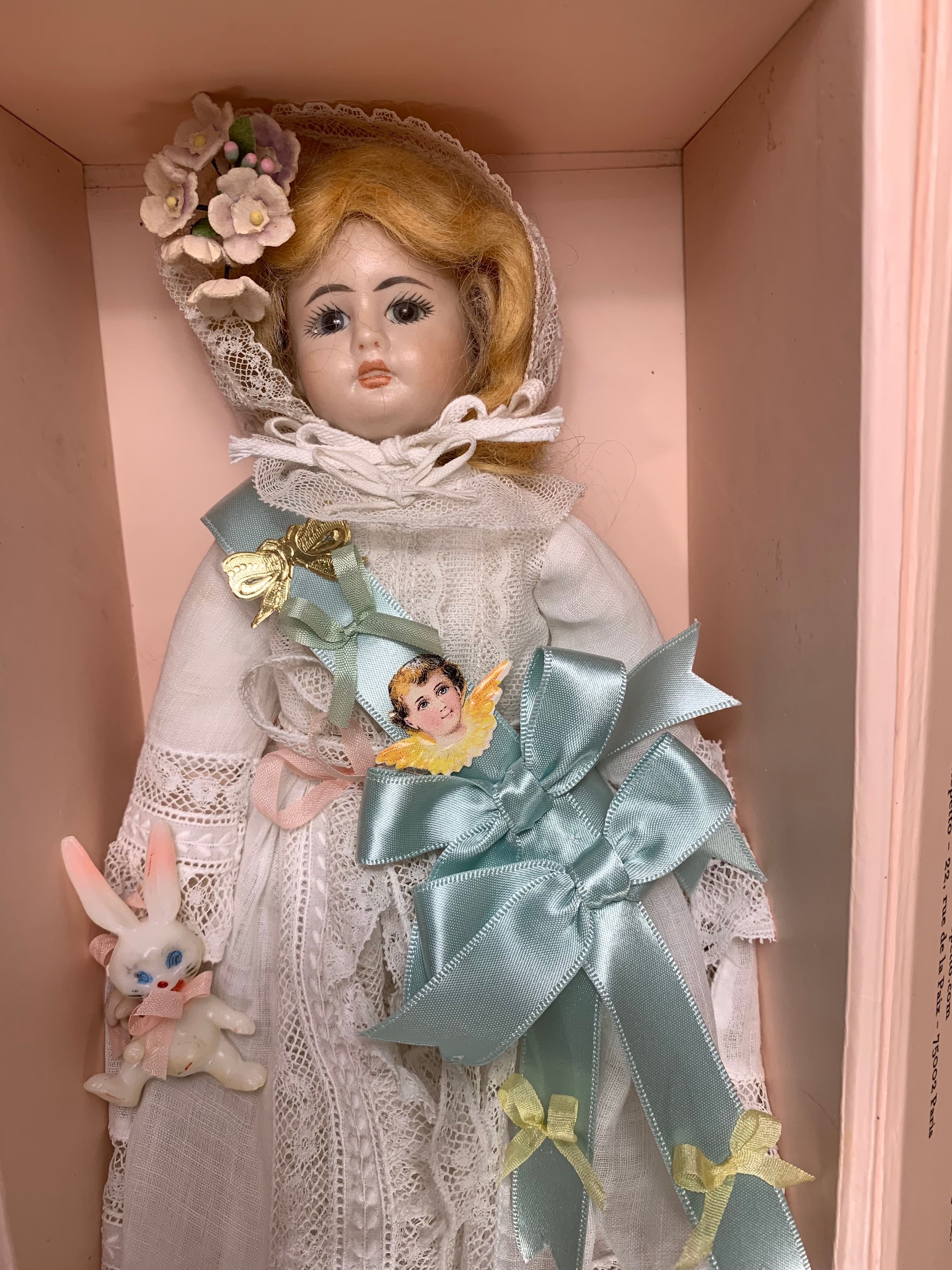 ヴィンテージビスクドールおばさん ヴィンテージビスクドールおばさん