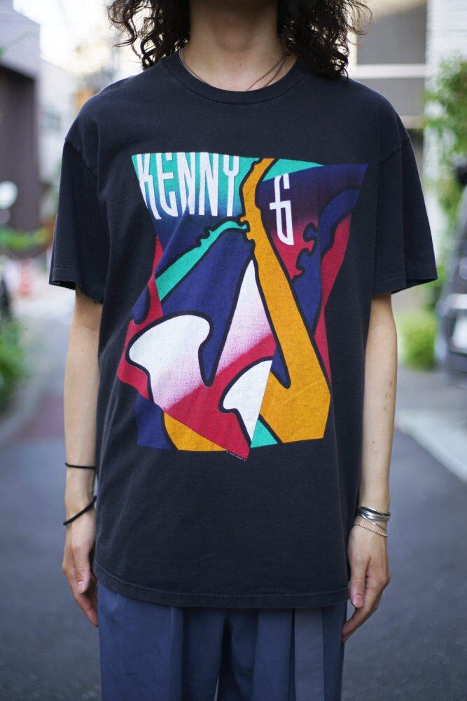 Kenny G [KENNY-G] Vintage Print T-shirt [1990s] Vintage Tour